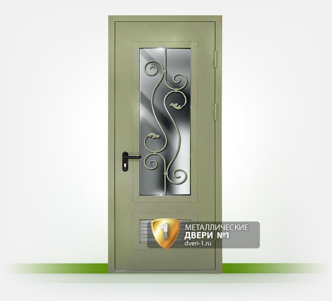 Купить металлическую техническую дверь для трансформаторной, двери технические  от производителя.